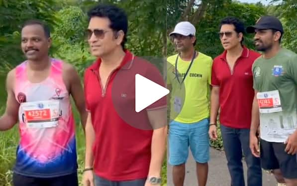 Sachin Tendulkar Hits The Streets Of Kochi To Inspire Marathon Runners - Watch